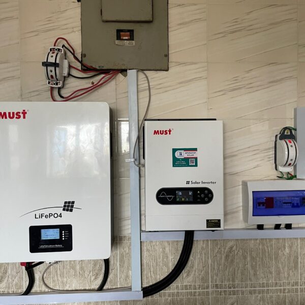 5.5kv with 5kwh Lifepo4 Must Battery @ Ikorodu. Lagos 2025