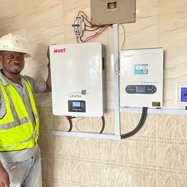 5.5kv with 5kwh Lifepo4 Must Battery @ Ikorodu. Lagos 2025