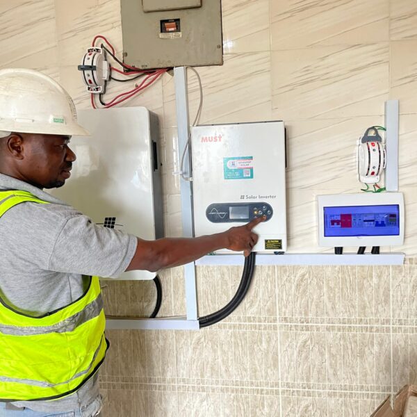 5.5kv with 5kwh Lifepo4 Must Battery @ Ikorodu. Lagos 2025