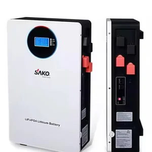 2.56KWH SAKO Li-Sun WALL 25.6V 100AH LiFePO4 Lithium Battery