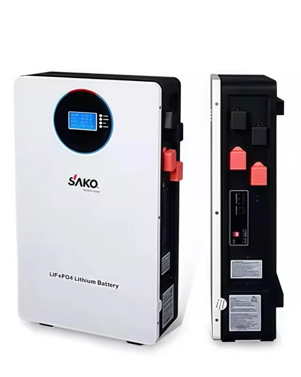 2.56KWH SAKO Li-Sun WALL 25.6V 100AH LiFePO4 Lithium Battery – Ephratop ...