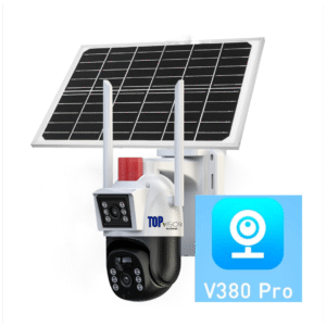4G Dual View TOPVISION Wireless Solar CCTV Camera